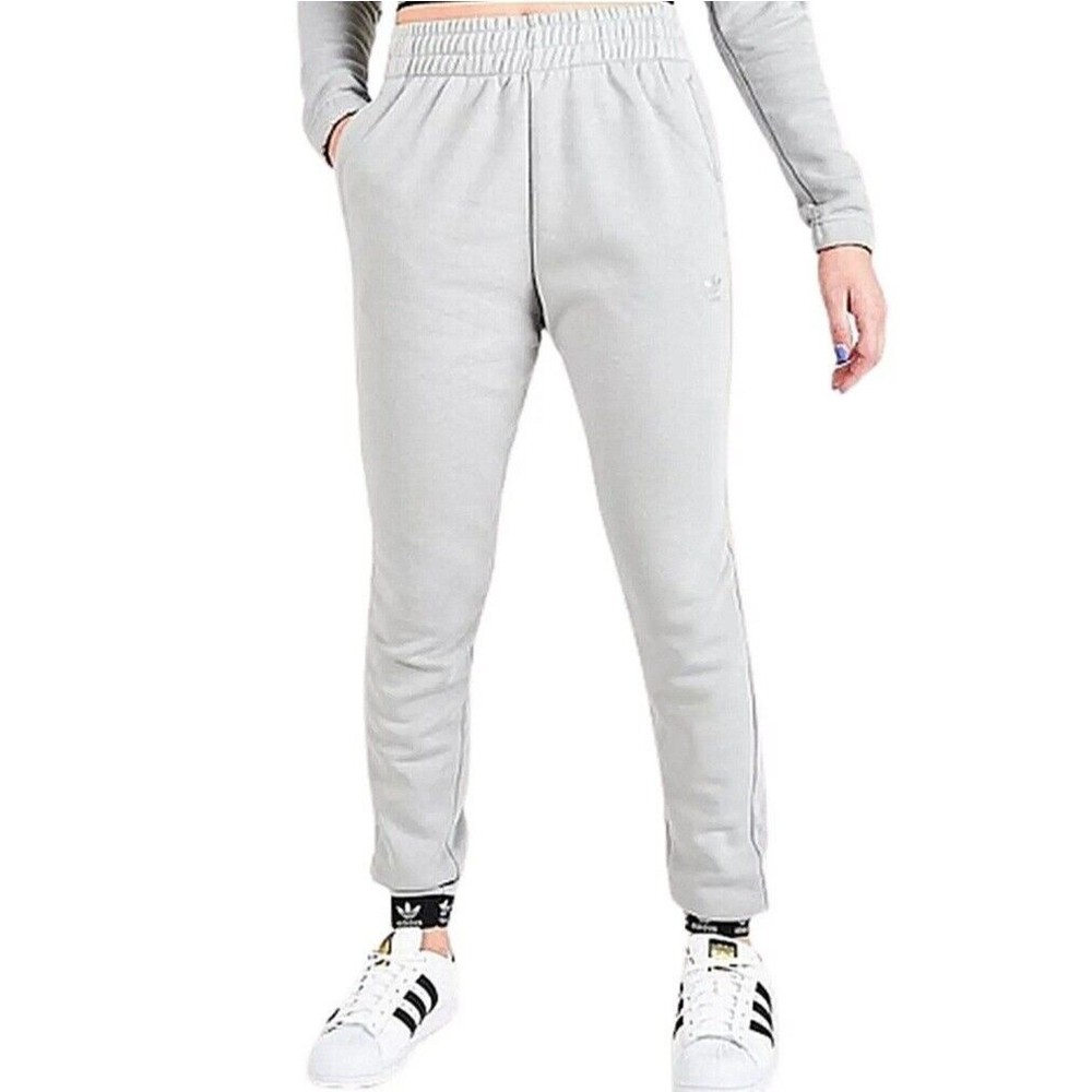 adidas Originals  Taped Jogger Pants Grey / Black Women's Size S NWT